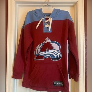 Men's Colorado Avalanche Fanatics Branded Hoodie. Size Small. GUC